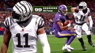 Madden 25 Superstar Mode 99 Hit Power is a Cheat Code [upl. by Airom]