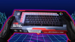 DGG K60 61 Keys RGB Backlit 60 Wired Gaming Keyboard Unboxing  Best RGB Keyboard Under 20 [upl. by Yroger]