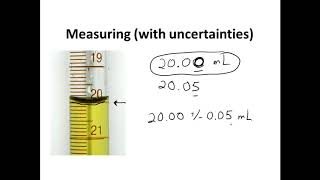 Measuring with Uncertainties [upl. by Janelle]