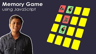 Creating a Memory Game using CSS and JavaScript Complete tutorial  Code Grind [upl. by Barthold]