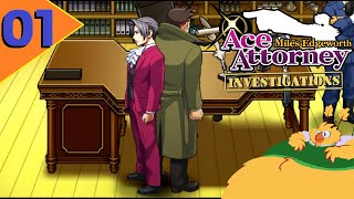 Ace Attorney Investigations Miles Edgeworth Case 1 [upl. by Novaj]