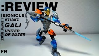 REVIEW LEGO Bionicle  Gali  Uniter of Water Français [upl. by Wolliw]