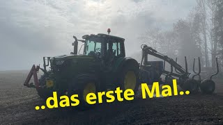 John Deere 6140M am Rückewagen [upl. by Nicola]