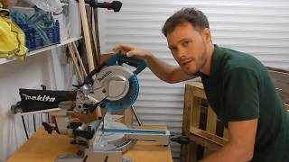 Makita LS0815FL Mitre Saw 110V Review [upl. by Eiznikcm]