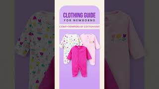 Newborn Clothing Guide Essential Items for Your Baby [upl. by Reggi301]