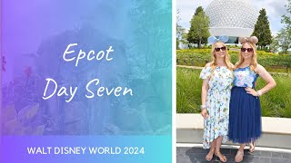 Epcot  Day 7  Walt Disney World 2024 [upl. by Arreip225]