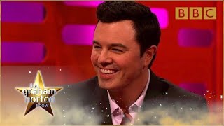 Seth MacFarlane performs his Family Guy voices  The Graham Norton Show  BBC [upl. by Tamis376]