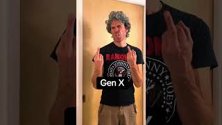 Gen X Vs Gen Z current battle genx genz millenials xennial comedyshorts tiktoktrend actor [upl. by Luigino]