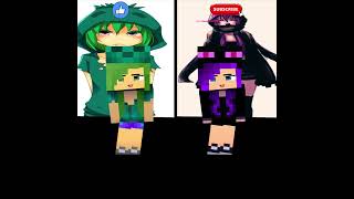 who is your favorite endergirl or zombie girl shortvideo shortsviral shorts [upl. by Ellinet842]