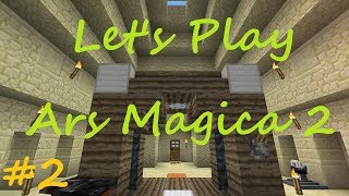 Minecraft  Ars Magica 2 Lets Play  Part 2  Projectile Dig [upl. by Stanway]