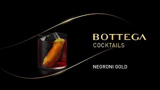 Bottega Cocktails NEGRONI GOLD ita [upl. by Germin]