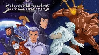 Los Halcones Galácticos Silverhawks Serie 1986 Intro [upl. by Bethesde]