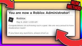 How to BECOME ADMIN in Roblox  2021 Tutorial [upl. by Leizahaj]