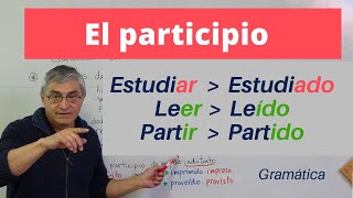 El participio en español  usos y formas [upl. by Irtimid]