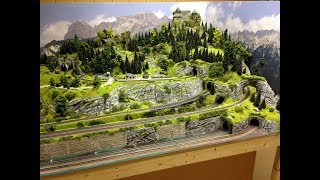 Modelleisenbahn Spur TT  Entstehung einer Großanlage [upl. by Raouf]