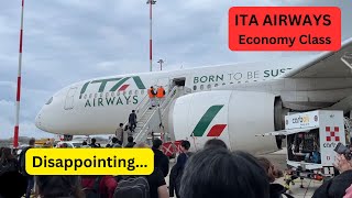 ITA Airways Economy Review  Long Haul  Tokyo Haneda to Rome Fiumicino [upl. by Otreblon374]