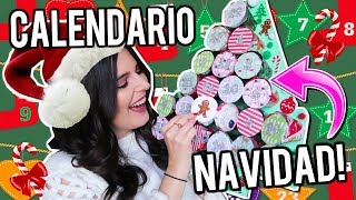 COMO HACER TU PROPIO CALENDARIO DE ADVIENTO PINTEREST Advent calendar DIY [upl. by Zobe]