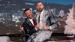 John Krasinski And Jimmy Kimmels Epic Holiday Prank War Continues  Newsy [upl. by Allenotna]