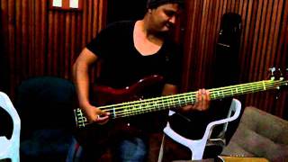 erichs david martinez grabando bass [upl. by Nnylireg]