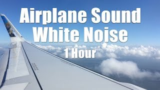 Airplane Cabin Sound 1 Hour White Noise [upl. by Flanagan]