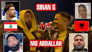 SINAN G VS MO ABDALLAH 🥊  SCHLGEREI BRICHT AUS 😱  DENIZON SONYA DIETZENBACH EL PATRON [upl. by Derick]