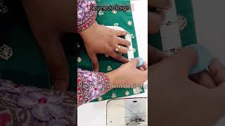 Neck design cutting amp stitching diy shorts youtubeshorts [upl. by Auohc]