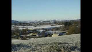 Holywell Pen Y Ball Hill Snow Scene Winter 2010 North Wales Snowdonia [upl. by Sandeep]