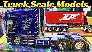 TruckCamion Scale Models by Italeri amp Revell Mercedes Actros Scania R730 T142M Kenworth K100 [upl. by Adnol531]