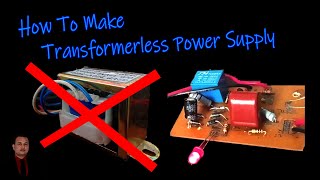 How To Make Transformerless Power Supply [upl. by Engvall]