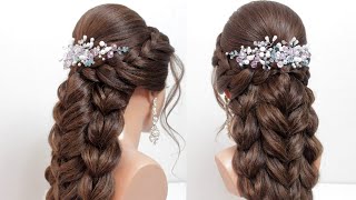 Easy hairstyle for long hair Braided hairstyle [upl. by Aelahc419]