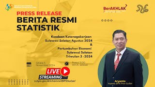 Berita Resmi Statistik  BPS Provinsi Sulawesi Selatan  2 Desember 2024 [upl. by Audras]