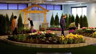 Marys Garden Blooms Inside Roesch Library [upl. by Shinberg]