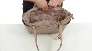 MICHAEL Michael Kors Jet Set Item Large EastWest Top Zip Tote SKU8902993 [upl. by Alister775]