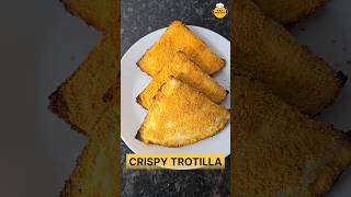 Crispy Tortilla wrap asmr shorts tortilla wrap [upl. by Jillane114]