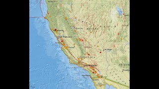 California Earthquake activity picking up today Wednesday update 7172024 [upl. by Kovacs85]