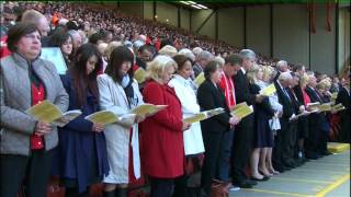 Hillsborough Memorial Service  25 th anniversary of the disaster [upl. by Bordy134]