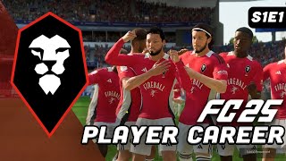 OUR PLAYER JOUNREY STARTS HERE FC25 Player Career Mode [upl. by Adelice]