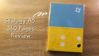 Stalogy A5 360 Page Notebook Review [upl. by Iztim159]