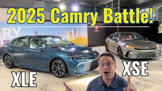 2025 Camry XSE vs XLE I Compare amp You Decide [upl. by Enileve132]