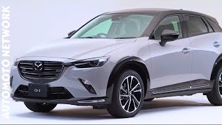 2024 Mazda CX3 Update  New Tech Stylish Vivid Monotone Edition amp More [upl. by Ailedamla]