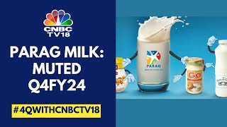 Parag Milk Reports A Muted Q4 Revenue Declines Net Profit Impacted By Tax Expense  CNBC TV18 [upl. by Aidualc]