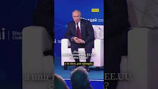 Putin comenta el plan de unión con Estados Unidos contra Chinaputin rusia presidente occidente [upl. by Hugh652]