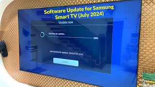 Latest Software Update for Samsung Smart TV July 2024 [upl. by Jerad183]