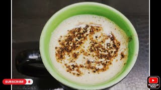 how to make foamy coffee☕ tasty recipe 👍🏻😋😋👍🏻😋😋😋 [upl. by Nilrev]