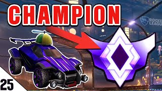 Back on Rocket League  Plum to Champion 25  Rocket League 2 v 2 Gameplay [upl. by Direj]