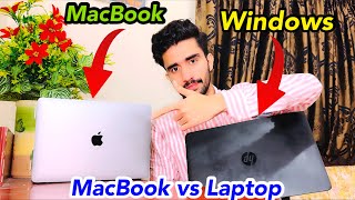 Macbook Pro vs Laptop Difference   Macbook or Window Best 2024 [upl. by Nylhtak835]