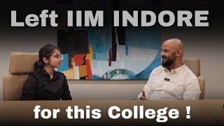 She Left IIM Indore for BITSOM HR Program [upl. by Camroc]