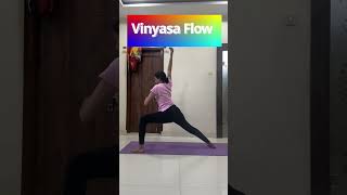 Vinyasa Flow yoga health motivation [upl. by Ahsratal]