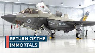 Legendary 809 Naval Air Squadron returns to operate elite F35s [upl. by Carin]