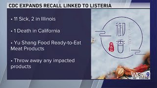 CDC Listeria infections reported in 4 states including Illinois [upl. by Nylidnarb686]